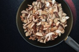 Würzige Pilzpfanne (vegetarisch) 5 Sanguinum Abnehm-Rezept: Vegetarische Pilzpfanne