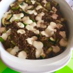 Rajas Feiertage: Gewicht halten an Weihnachten und Silvester 2 Rajas neues Lieblingsrezept zum Abnehmen: Zucchini-Hack-Pfanne (low carb!)