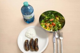 Selbstgemachtes ohne Fett: Sophie wird kreativ 2 Sophies selbstgemachte Würstchen für die Sanguinum Stoffwechselkur