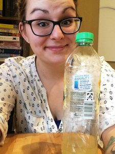 Neues von Sophie: Grippe und trotzdem durchgehalten 3 Trinken nicht vergessen!