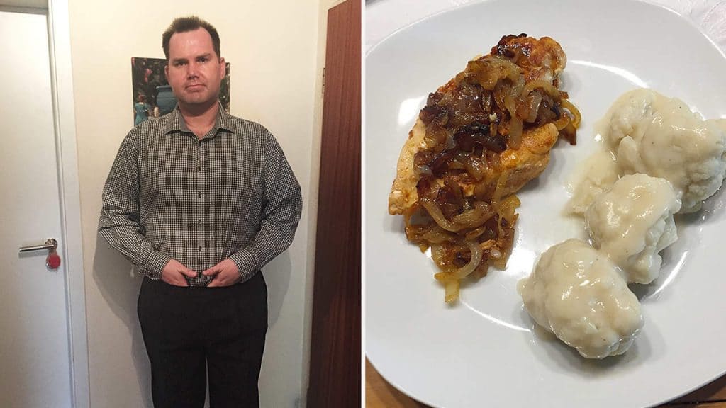 Abnehmblogger Patrick nach einem halben Jahr Sanguinum
