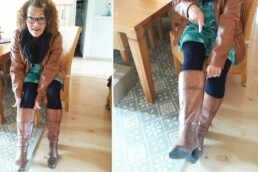 Die Stiefel von Sanguinum Gastbloggerin Raja sind zu groß geworden...