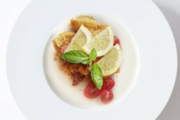 Zitronenhähnchen mit Cherrytomaten 4 Sanguinum Abnehmrezept: Zitronenhähnchen mit Cherrytomaten