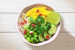Sanguinum Rezept für asiatisch inspirierten Salat