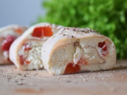 Party-Snacks: Frischkäseröllchen
