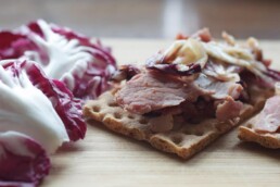 Radicchio-Schinken-Pfanne