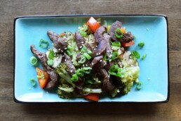 Rinderfilet-Gemüse-Pfanne 1