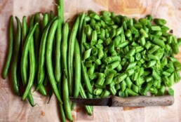 Grüne Bohnen mit Tatar 2 abnehm rezept grüne bohnen