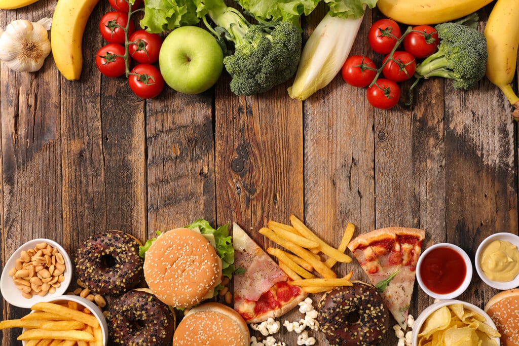 Der Säure-Basen-Haushalt: Alles, was Sie wissen sollten 1 Säure-Basen-Haushalt: Obst & Gemüse vs. Fast Food