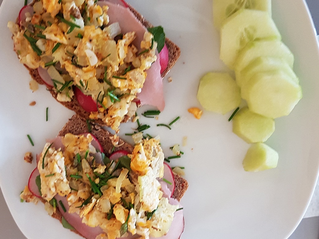 So viel Gemüse habe ich noch nie gegessen 3 Sanguinum Erfahrungen: Evas Frühstück im Wandel