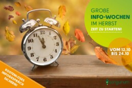 Große Info-Wochen im Herbst! 3 Große Info-Wochen im Herbst! 1